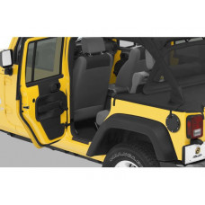 Защита задних порогов Bestop арт. 51051-01 (часть комплекта, зад.) Jeep Wrangler JK 4 дв