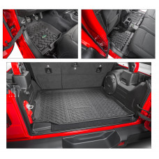 Набор ковриков Quadratec Ultimate All Weather 18-21 Jeep Wrangler JL Unlimited  Арт. 14254.0408