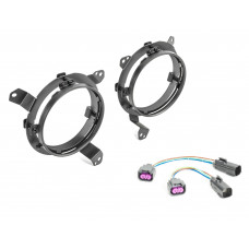 Набор для установки 7 дюймовых фар Quadratec 18-22 Jeep Wrangler JL, Gladiator JT