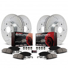 Набор тормозных дисков и колодок PowerStop Арт. K7938 Z23 (HD) Jeep Wrangler JL