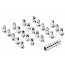 Гайки колёсные хром с секретками Lynx Jeep Wrangler JK TJ YJ CJ и прочие (XK WJ WK ZJ KJ LJ) Арт. 92806.9009