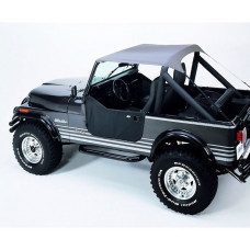 Крыша бикини Bestop 76-91 Jeep CJ-7, CJ-8 Scrambler и Wrangler YJ арт. 52508-09 (5250809) серый (крепеж отдельно)