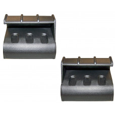 Крепление Crown Automotive арт. 68041620AA (пасс.) арт. 68041621AA (вод.) для планки багажника Tailgate Bar 07-18 Jeep Wrangler JK (цена за шт.)
