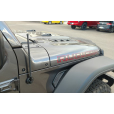 Антенна набор Rugged Ridge арт. 17212.10 13" дюймов  07-24 Jeep Wrangler JL, JK и Gladiator JT