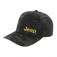 Кепка Jeep Merchandise арт. Hat-JBlkCamoGrnLP