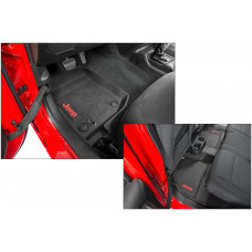 Набор ковриков Mopar арт. 82216624AB 21-25 Jeep Wrangler JL Unlimited 4XE 4 дв.