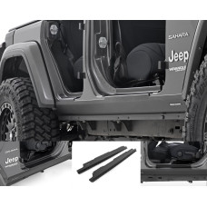Защита порогов арт. TC13024 Rough Country для 18-26 Jeep Wrangler JL Unlimited 4дв.