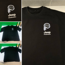 Футболка черная Jeep Профсоюз арт. Jeep JLU Brain размер XL